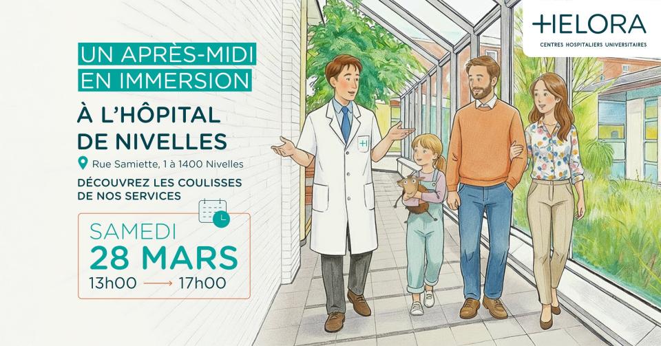 Journée portes ouvertes hôpital de Nivelles