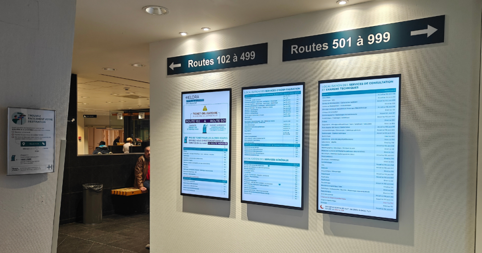Nouvelle signalisation interne au site de Jolimont : un accès plus simple pour les patients et les visiteurs