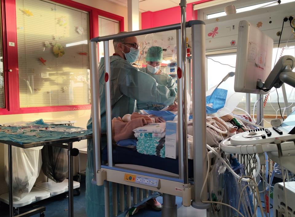 La réanimation pédiatrique du site Jolimont