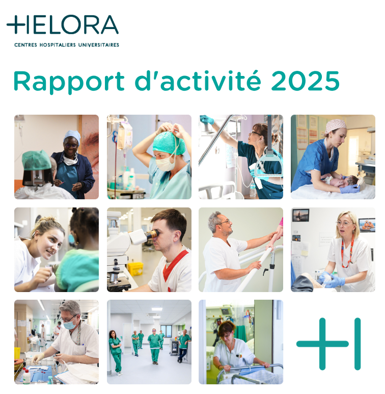 Le Rapport d’activité 2025 des CHU HELORA est en ligne !
